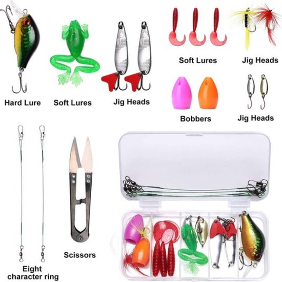 Mini Spinning Reel & Rod Combos with Telescopic Rod Reel Lure Fishing Line Set Fishing Combos for Kids/Beginners van Lanaak — afbeelding 5