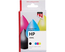 Inktcartridge Quantore alternatief tbv HP 304XL zwart + kleur HC | Blister a 2 stuk
