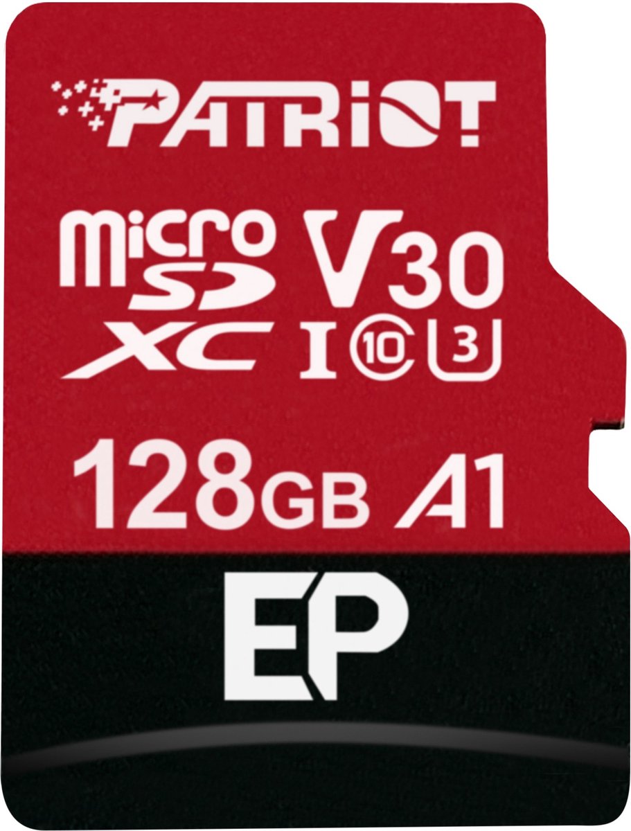 Patriot Memory PEF128GEP31MCX flashgeheugen 128 GB MicroSDXC Klasse 10