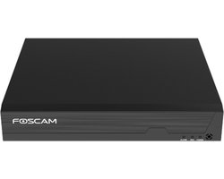 Foscam FN9108H Netwerk Video Recorder – 8-kanaals NVR – 5MP QHD – Voor Foscam IP Camera’s – 24/7 Opnemen – Bewegingsdetectie – H.264+ Compressie – HDMI VGA – Tot 16TB HDD – Plug & Play – Zwart
