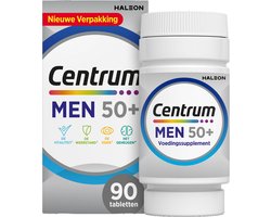 Centrum - Men 50+ - Multivitaminen - Tabletten - 90 stuks