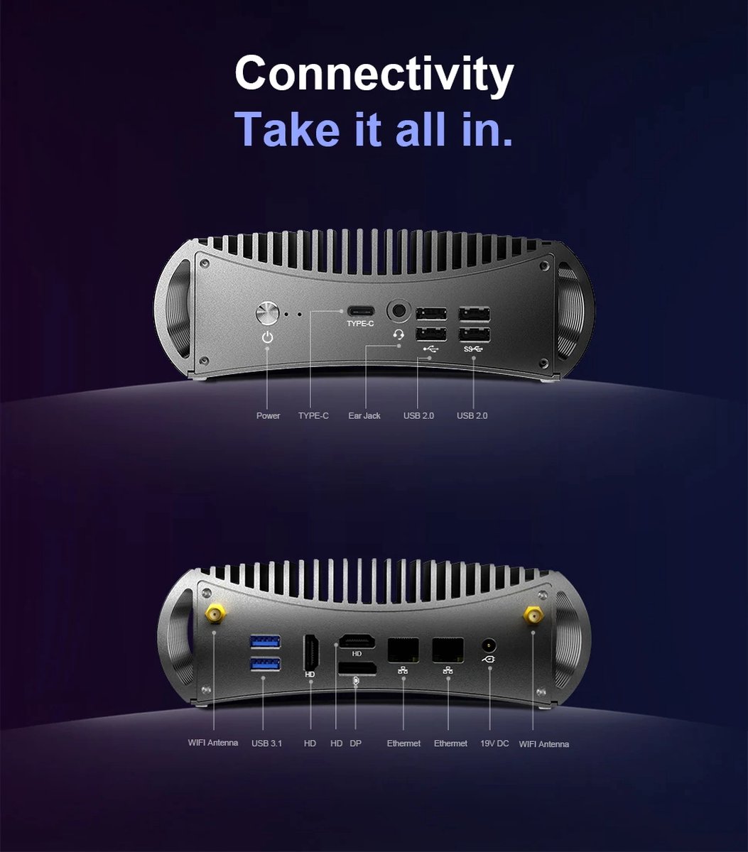 ElectronicWorks Elementkey FX Gaming PC met 32 GB RAM - afbeelding 2