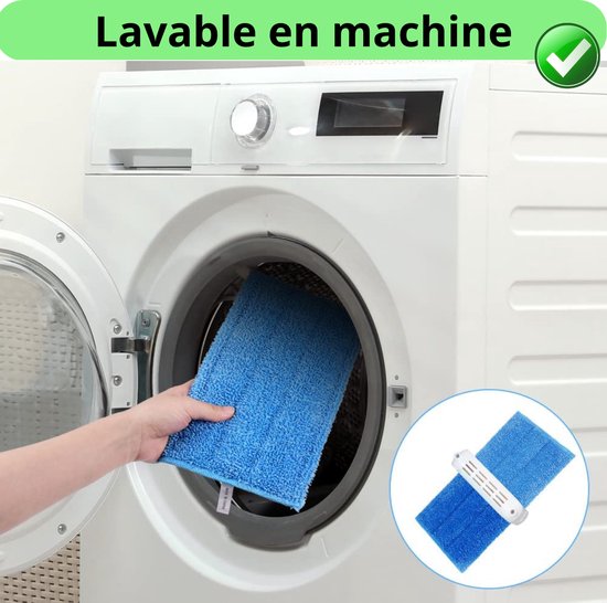 Doekje voor Swiffer Wetjet herbruikbare wasbare mop [Set 4]