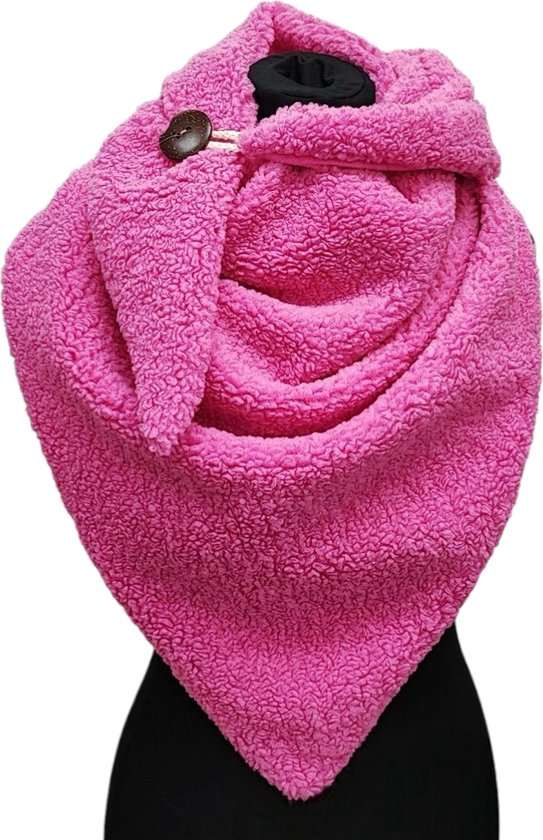 Foto: Flore sjaal paars 190 x 70 cm herfst winter polyester fashion favorite