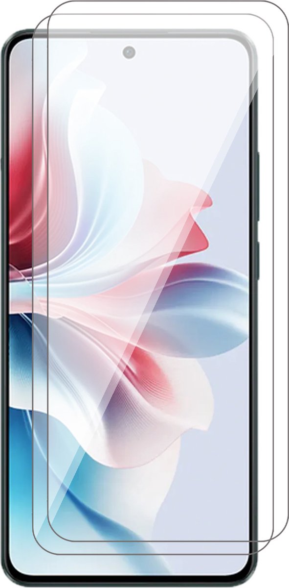 Screenprotector geschikt voor Oppo Reno 11F - 2x Glas Screen Protector