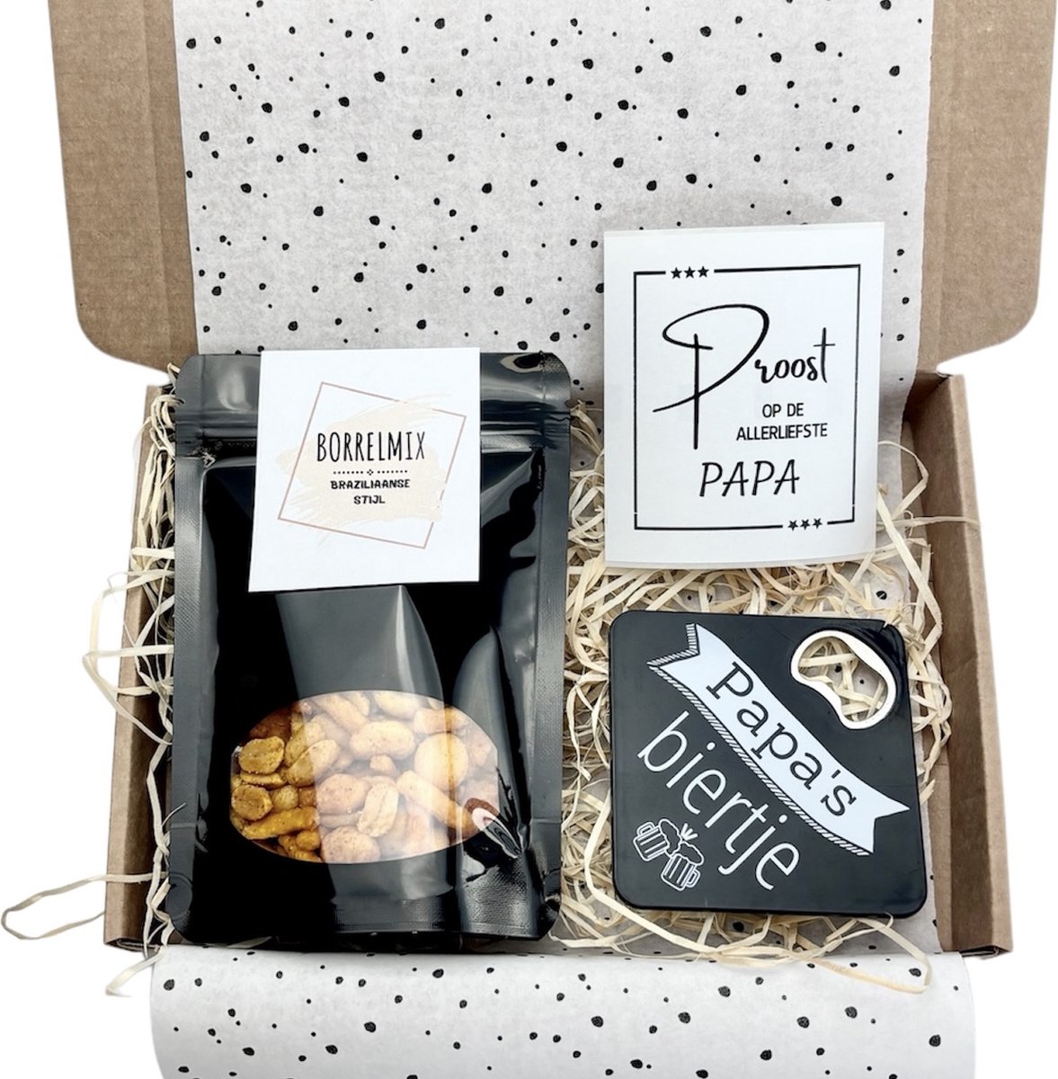 Vaderdag Cadeauset | | DIY borrelpakket Papa | Proost op de allerliefste Papa | Papa's biertje | Cadeau Voor Papa | Verjaardag Cadeau | Vader | Papa | Vaderdag