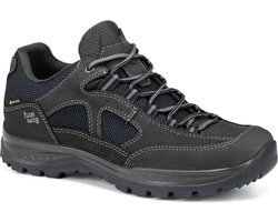 Hanwag Gritstone II Wide GTX - Heren waterdichte lage wandelschoenen - Asphalt/Black