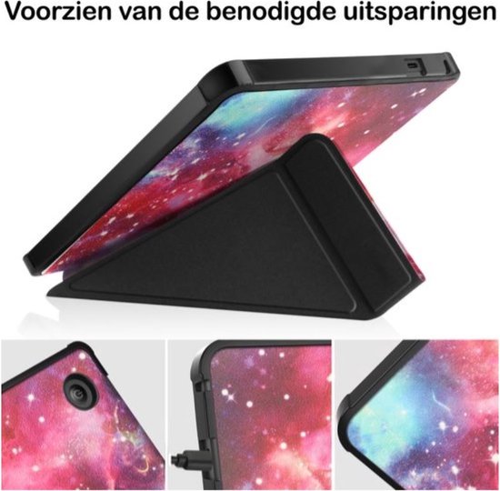 Qatrixx Luxe beschermhoes - cover - hoes - Kobo Sage - Galaxy van Qatrixx — afbeelding 3