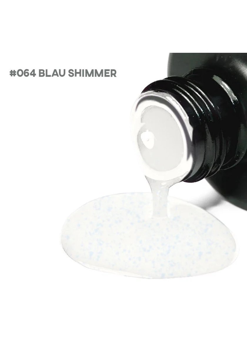 Goedkoopste Astonishing - Gellac - 064 Blau Shimmer - 15 ml - Gelosophy - UV/Led Gel - Gellak - Gelnagels - Nagellak - Gel Nails - Gelnagel producten - Gel Nagellak - Gel Nagel - Gelnagels voor Thuis - Nail art