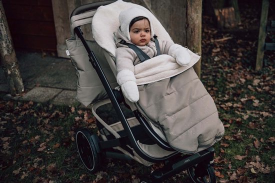 Koeka buggy voetenzak teddy Calgary taupe One Size van Merkloos — afbeelding 4