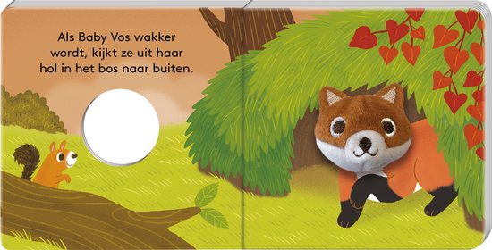 Imagebooks Vingerpopboekje Baby Vos
