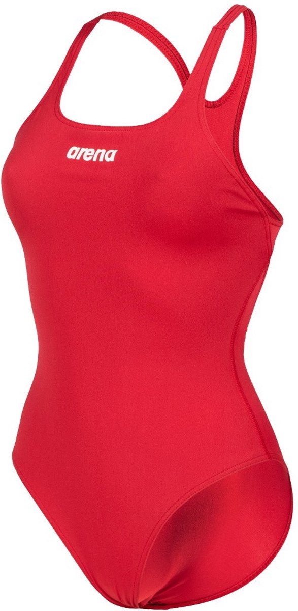 ARENA | W Team Swimsuit Swim Pro Solid red - white (Maat - 32)