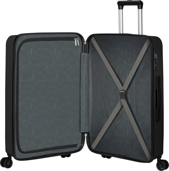 American Tourister Reiskoffer - Summer Hit SP 76/28 (4wielen) - TSA - Black - 4.6 kg