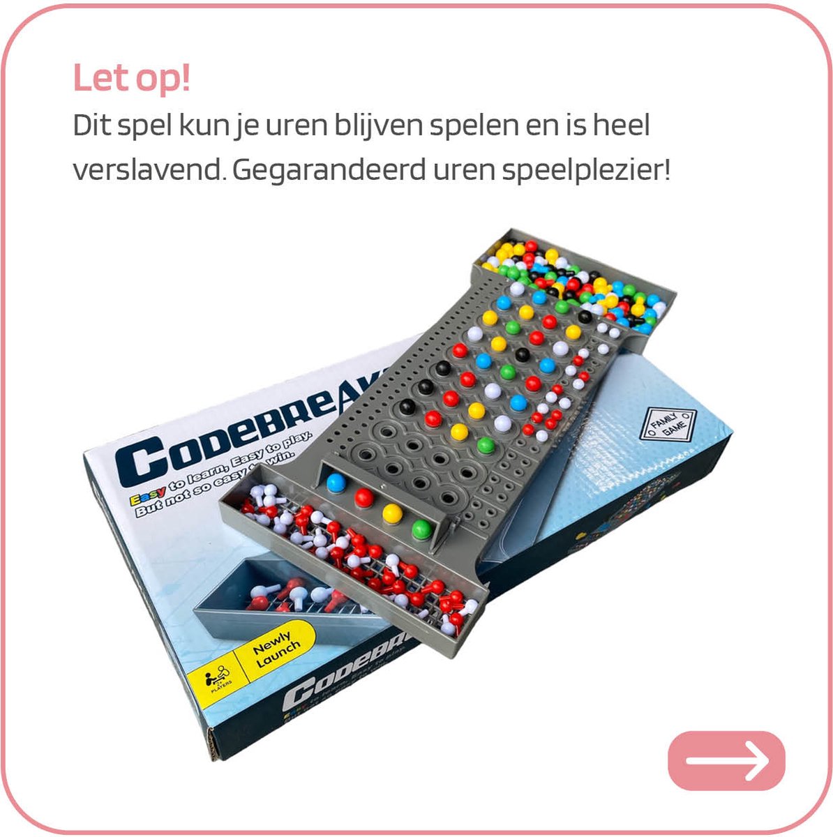 Code Breaking - Bordspellen - Reisspellen - Kraak de code - Spellen — afbeelding 5