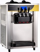 Bol.com Commerciële Softijsmachine - IJsmaker - IJs 3 Smaken - 22-30L per uur aanbieding
