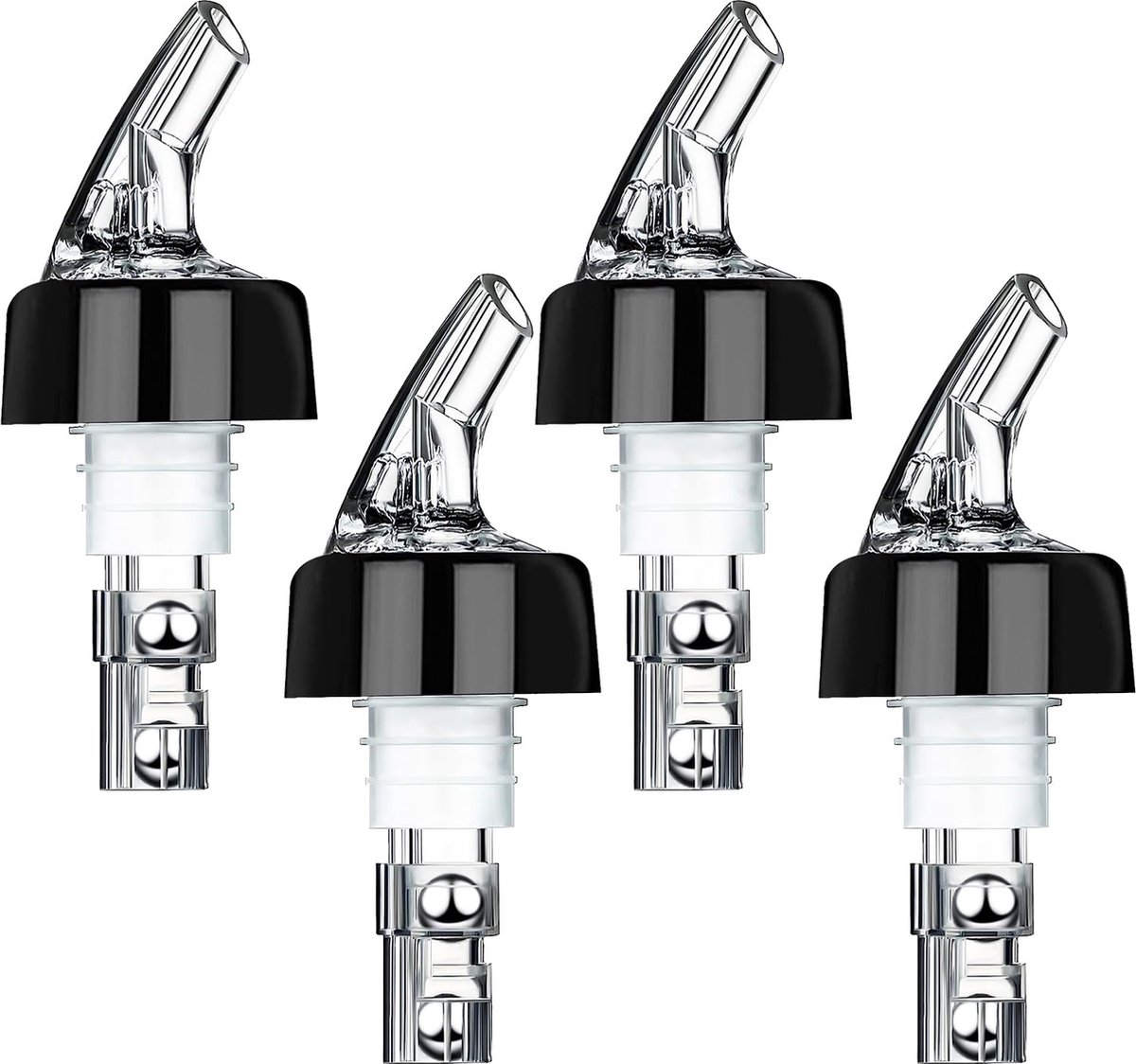 La'Moussawi ® Precisie Doseerhulpen voor Perfecte Drankjes - Set van 4