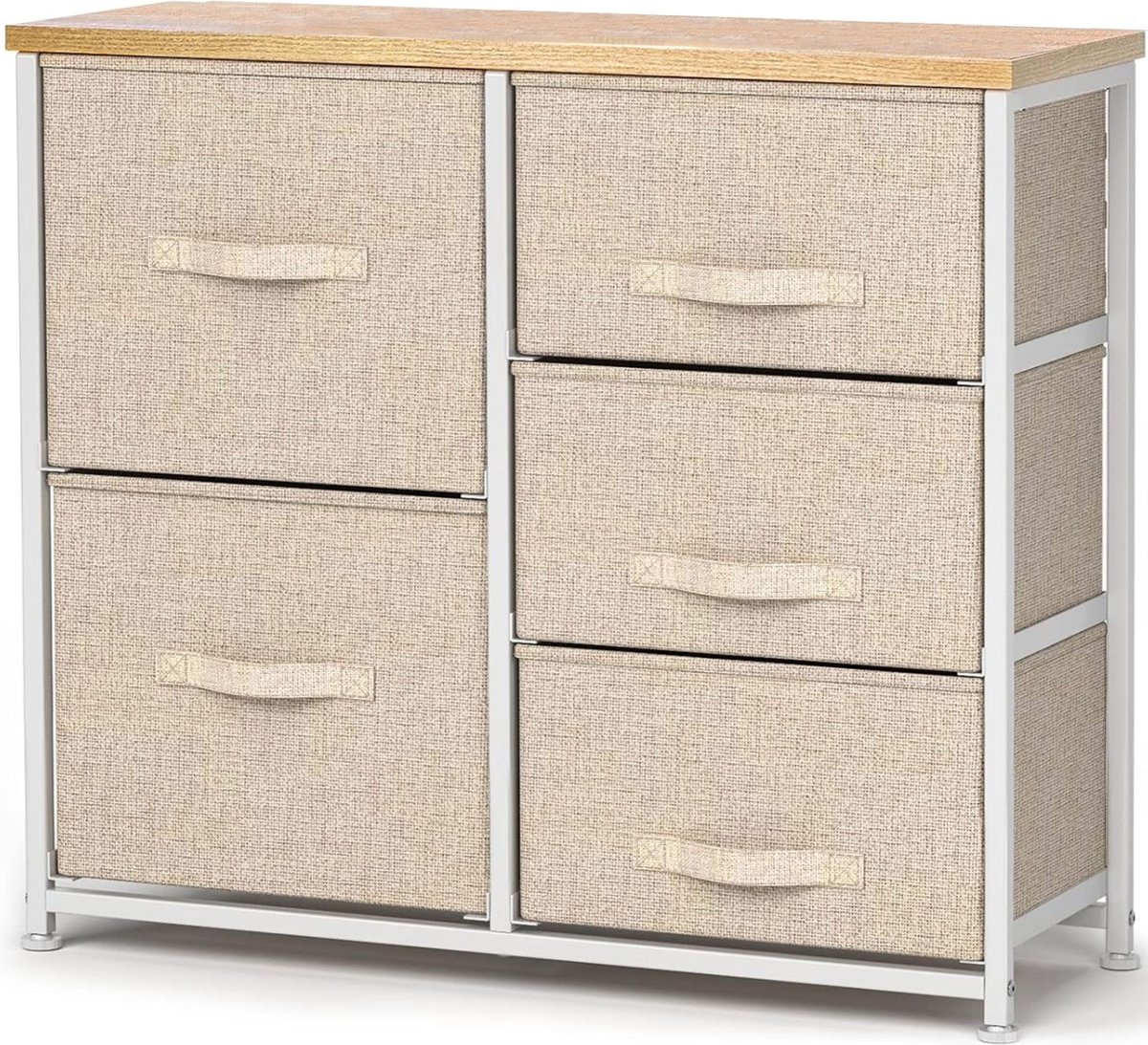 ApexArte® Ladenkastje - Ladeblok Bureau Organizer - Archiefkast - Beige