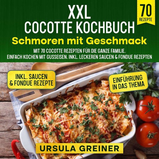 XXL Cocotte Kochbuch – Schmoren mit Geschmack - cover