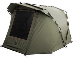 Karpertent - Delphin - Panorama - Easy - 2-man - Vistent - 2 persoons tent - Groen - inclusief opbergtas