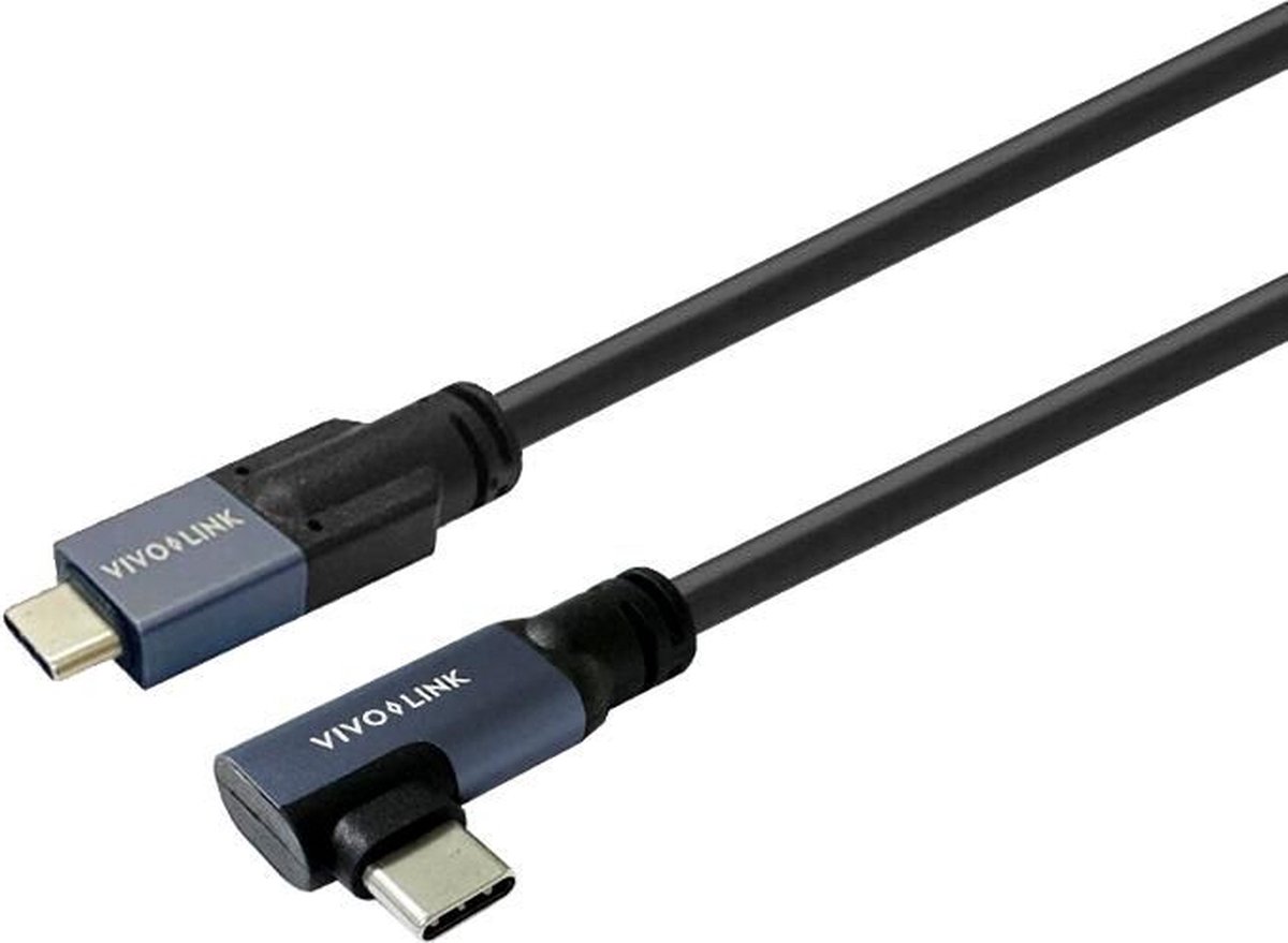 Vivolink PROUSBCMM1.5A USB-kabel USB 3.2 Gen 2x2 1,5 m USB C 100 W Zwart