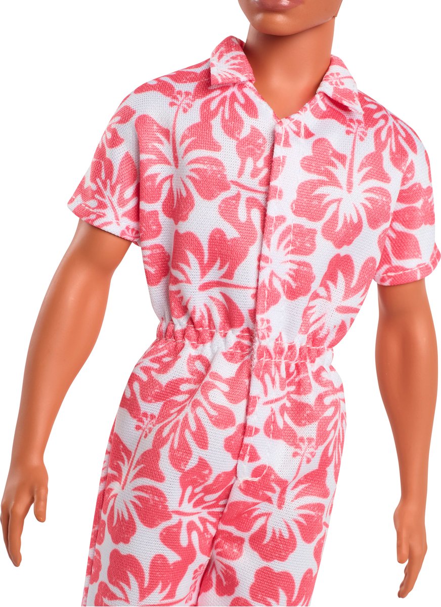 Barbie Fashionista Hawain Ken Pop Roze Kinderen — afbeelding 7