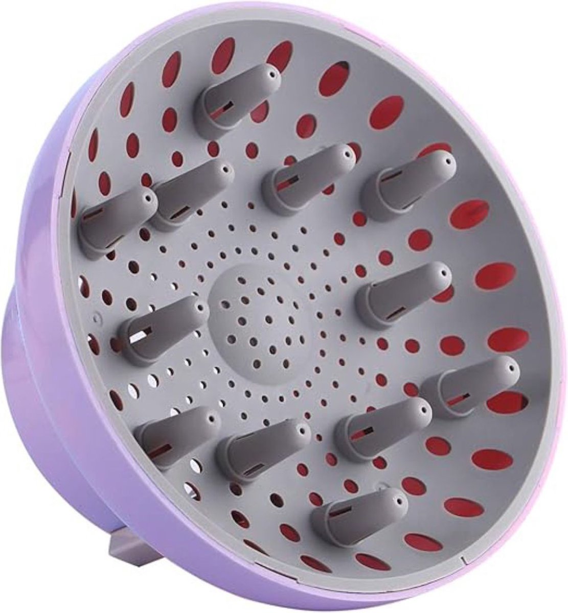 ApexArte® Diffuser Opzetstuk - Krulborstel voor Fohn Universeel - Multistyler - Lavendel
