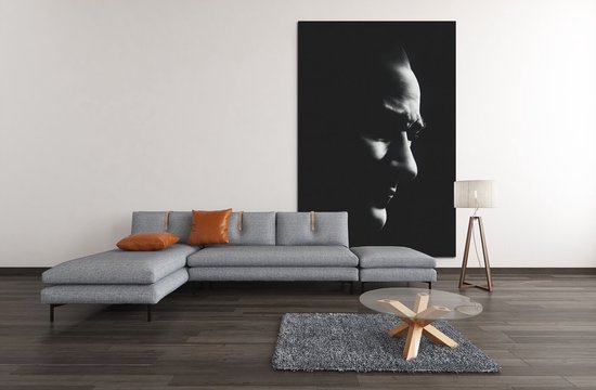 Peinture sur toile - Atatürk - Silhouette - 120x80x2 cm