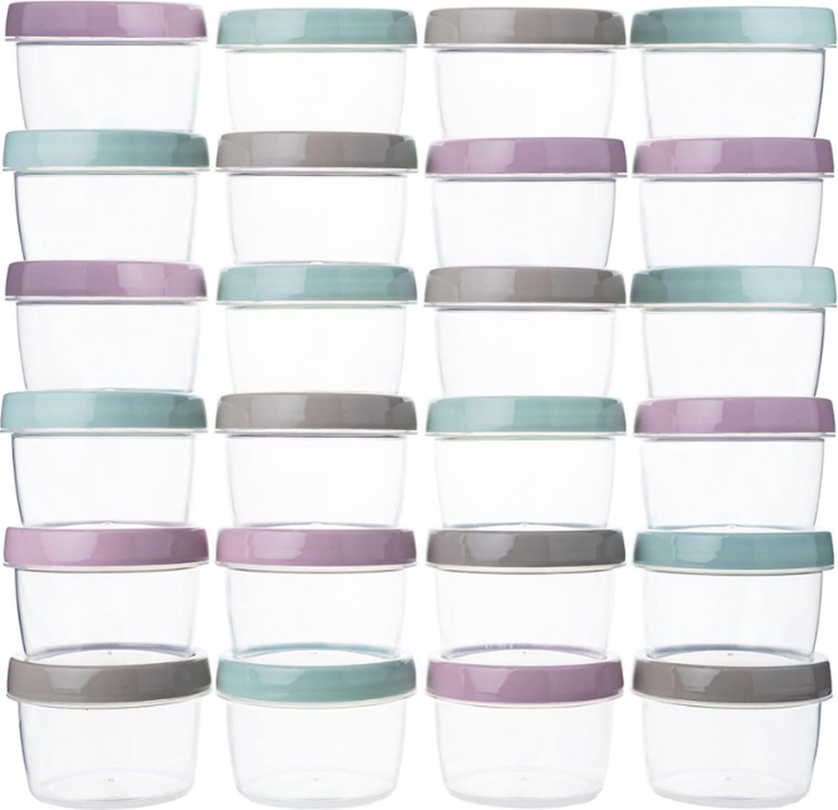 Goedkoopste Bewaarpotjesset voor baby en kindervoedingbabyvoeding - Magnetron- en vaatwasmachinebestendig - 200 ml - bewaarbakjes - Melkpoeder bewaardoos - Borstvoeding bewaarbakje - Melkpoeder doseerdoosjes - Borstvoeding Bewaarzakje - Borstvoeding Bewaarbakjes