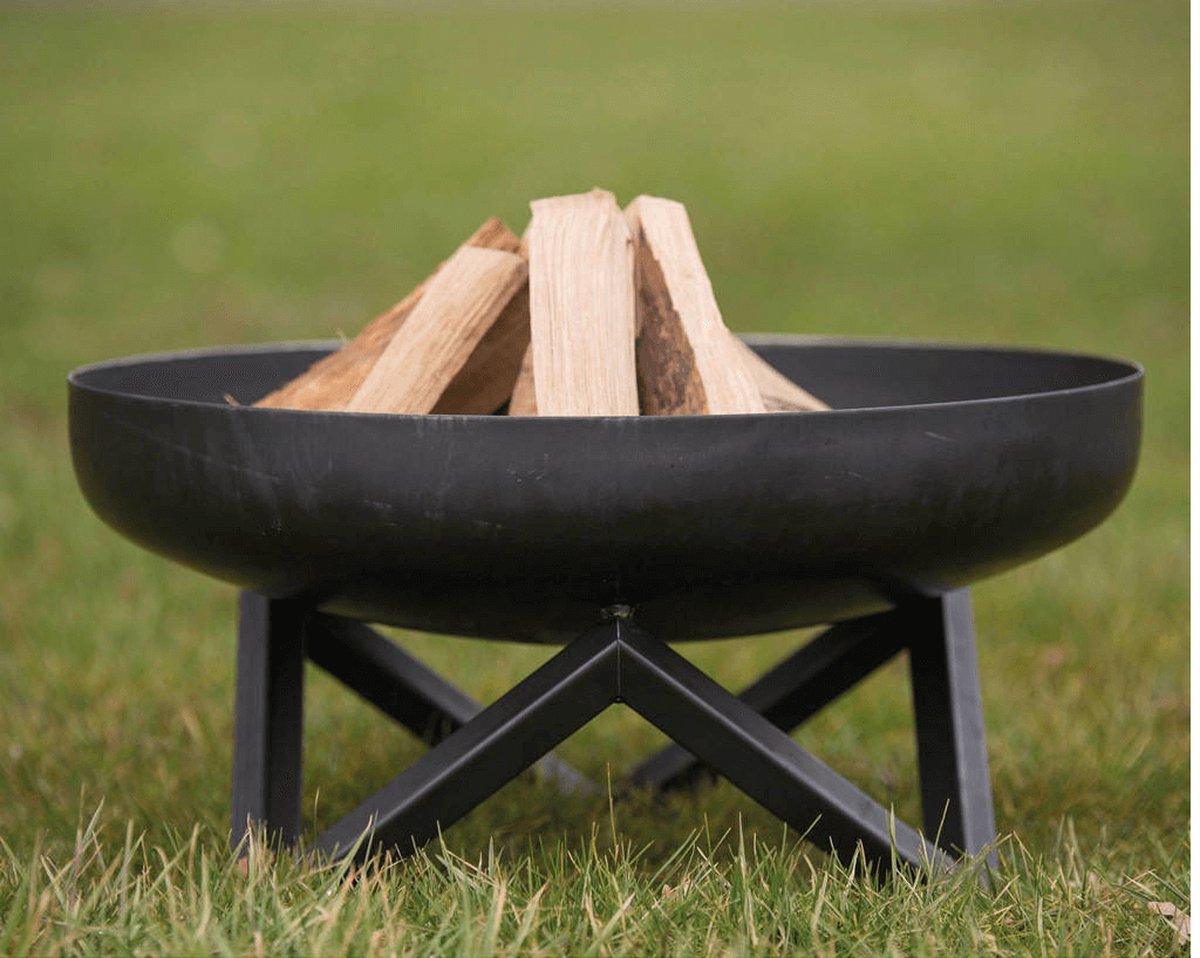 RedFire Pello Vasque à feu - Ø 60 cm - Noir