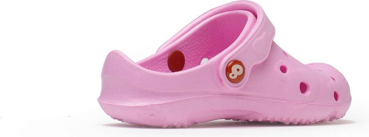 Schu'zz Schuzz kinderclogs badslippers Globule Bébé effen lichtroze / roze