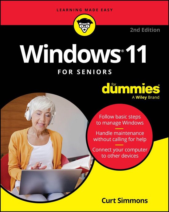 Windows 11 For Seniors For Dummies, 2nd Edition - cover