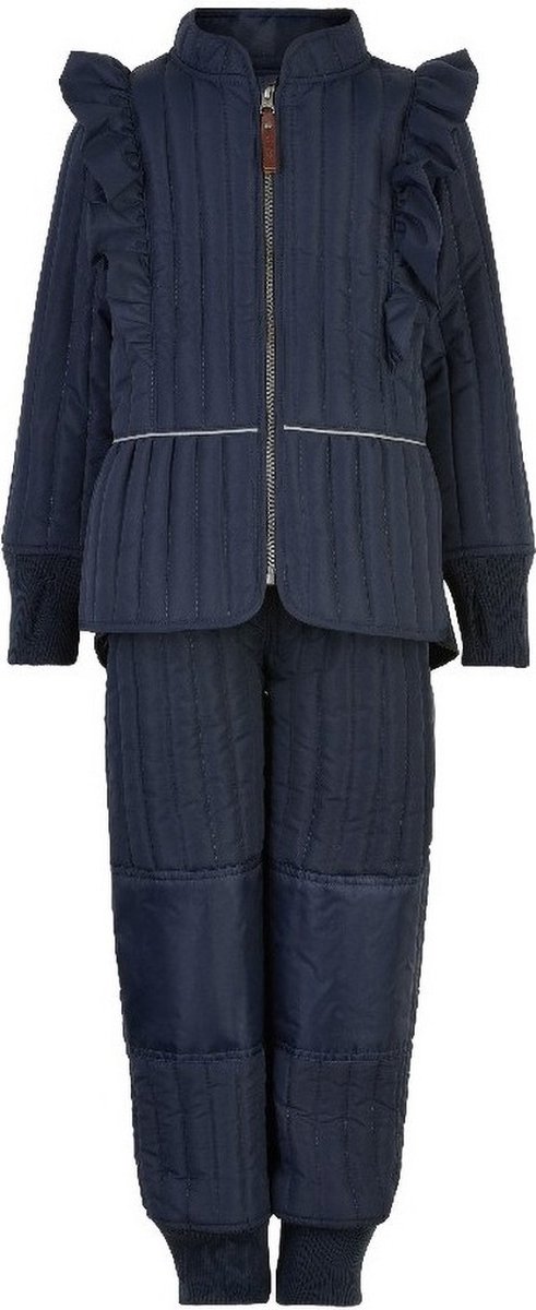 En Fant Kinder Thermal Set girl - Solid 90801-Blue Night-86