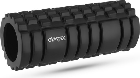 Gymtek® Foam Roller, Massage Roller, Fitness Roller, Foamroller - Rugmassage, Volledige Lichaamsmassage - Yoga, Pilates, Workout roller - 33x14cm