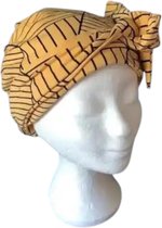 Plop 'n Dry plopdoek Spicy Oker | CG methode | Ploppen | Krullen | Haarverzorging | Styling | Curly Girl | CG methode | Hoofdhanddoek | Tulband | Curly Girl producten | CG haar producten | Krullend haar producten