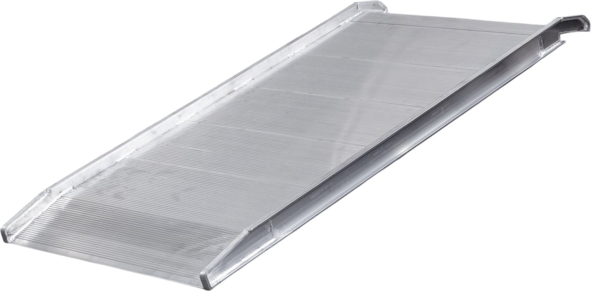 Oprijplaat vast aluminium 815kg 2090 x 970mm bruikbare breedte 920mm MW Tools AOP3004