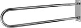 Vaste toiletbeugel 85 cm RVS gepolijst