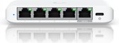 Ubiquiti UniFi Flex Mini 2.5G Managed 2.5G Ethernet (100/1000/2500) Power over Ethernet (PoE) Desktop Wit
