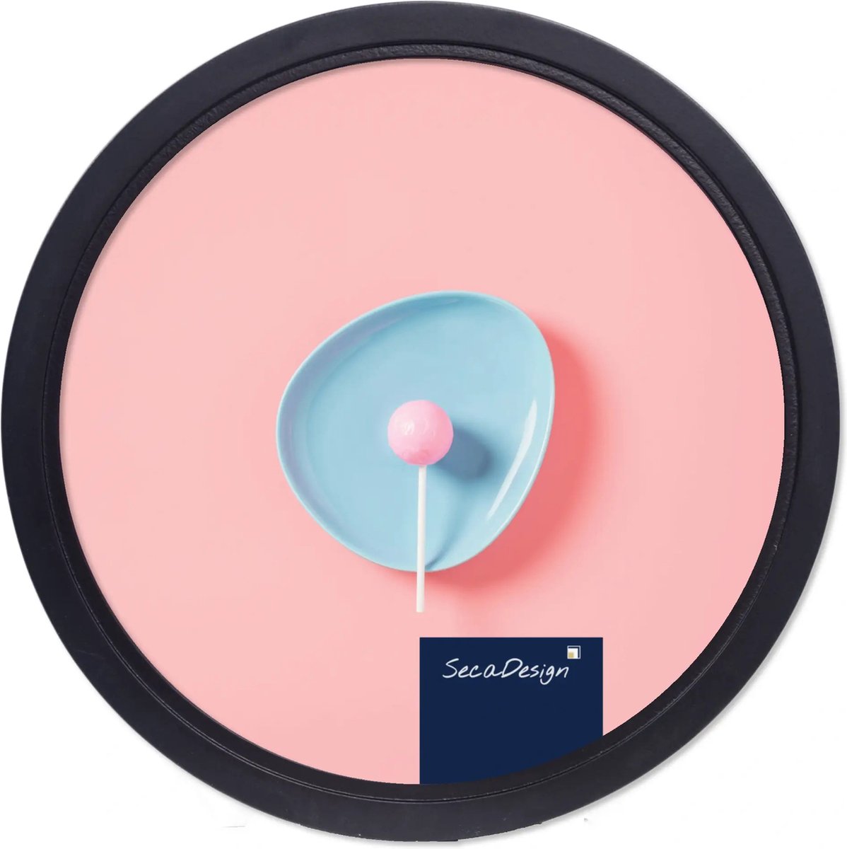 Ronde fotolijst - SecaDesign - Ø 13 cm - zwart