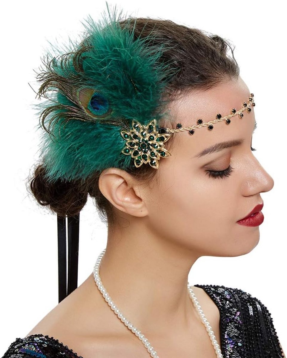 Art Deco Hoofdbanden Stijlvolle Accessoires voor Bruiloft en Themafeesten