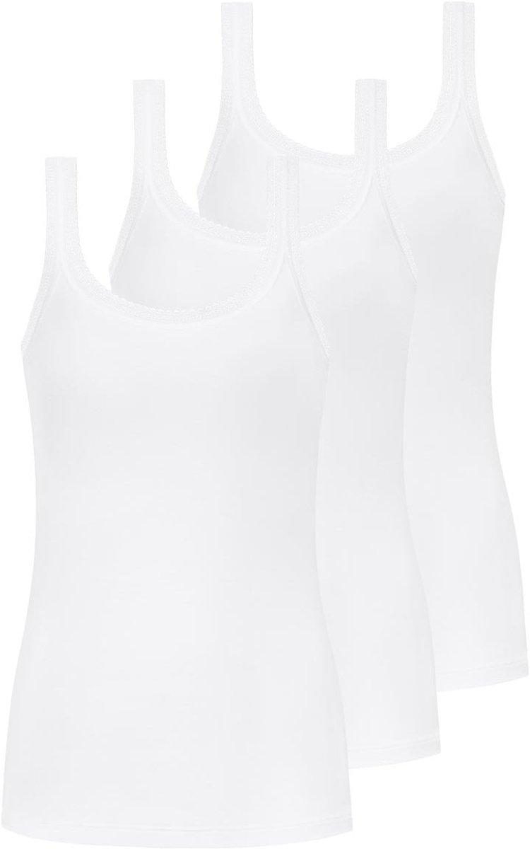 Mey Dames onderhemd 3 pack Modal Lace