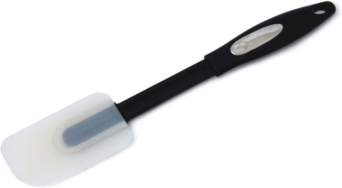 Siliconen spatel 30,5 cm - zwart handvat