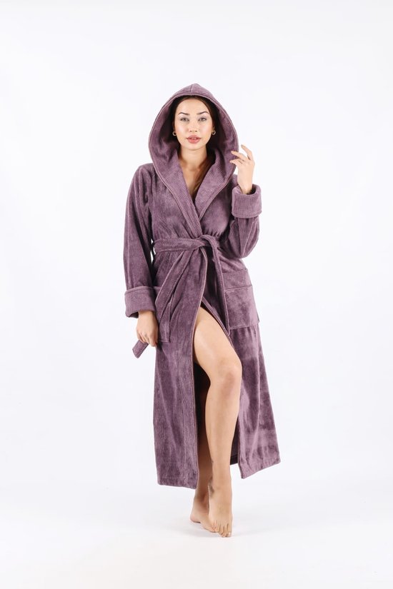 Dames Badjas Nova / Lila kleur / XXL