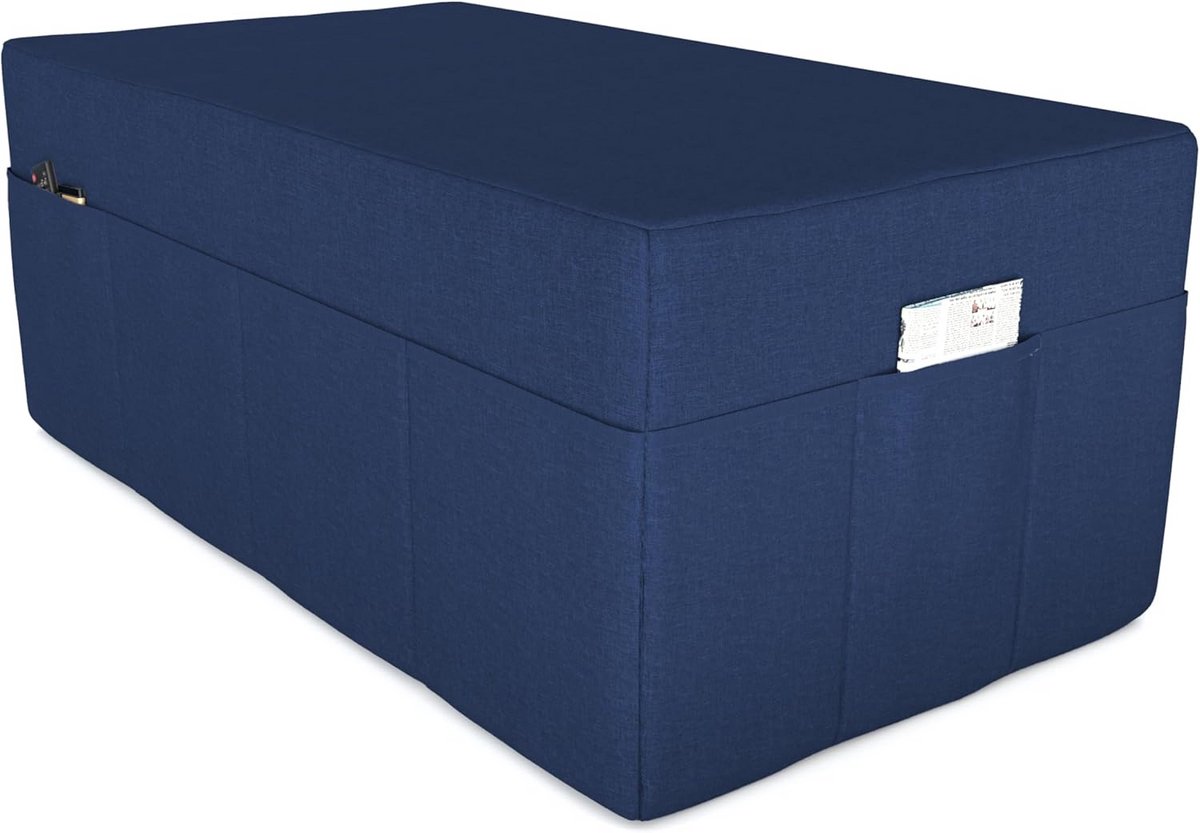 3-Delig Opvouwbaar LogeerMatras - Campingbed Gastenmatras 120x195x15 cm