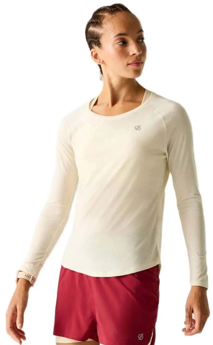 Dare2b Nimble T-shirt Met Lange Mouwen Vrouw Almond Milk