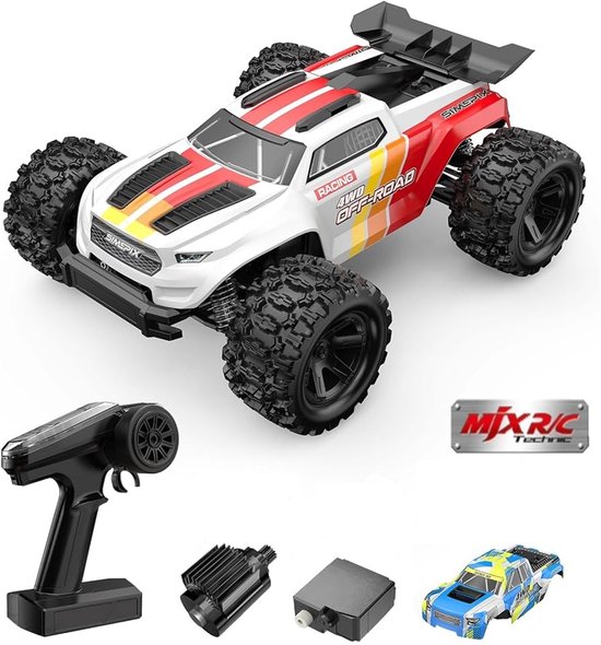 MJX Hyper Go 18208 RC Auto 1:18 – 4WD Offroad Buggy – 2.4GHz – RTR – Inclusief Extra Body Shell – High Speed RC Auto