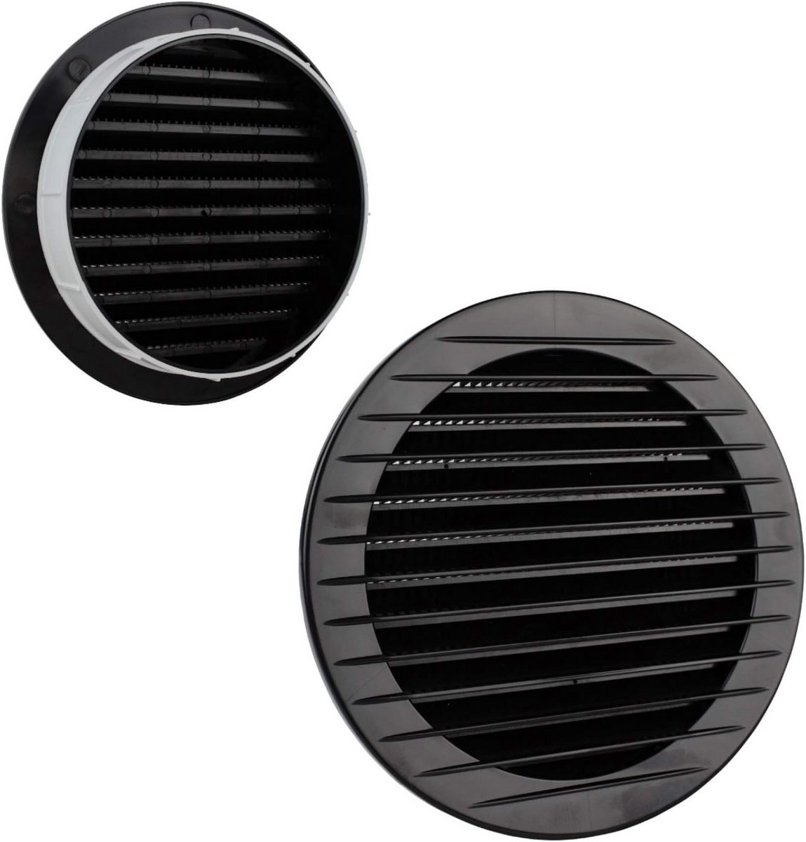 Rond Ventilatierooster met Insectenhor Diverse Kleuren en Maten