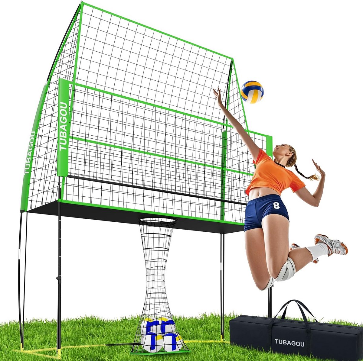 Volleybal Trainingsnet voor Spikes en Oefeningen - Binnen en Buiten