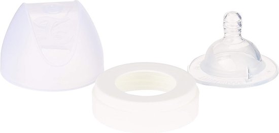 Anti-coliek Glas Babyfles 180 ml - Hittebestendig en BPA-vrij — afbeelding 2