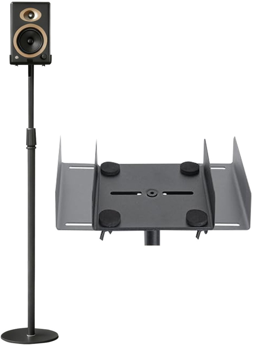 NBAP® Luidspreker Standaard - Speaker Vloerstandaard - Extra Stevig - Zwart