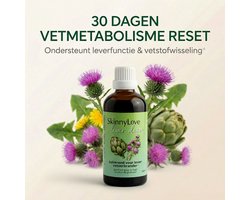 SkinnyLove - Lever Detox - Vloeibare Plantenextracten – Mariadistel & Artisjok – Natuurlijke Formule